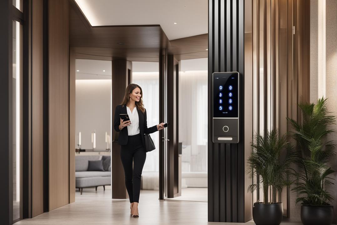 automatisation accueil hôtelier serrure connectée