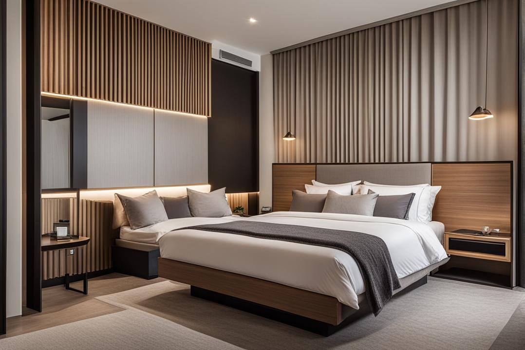 chambre location saisonnière aménagée