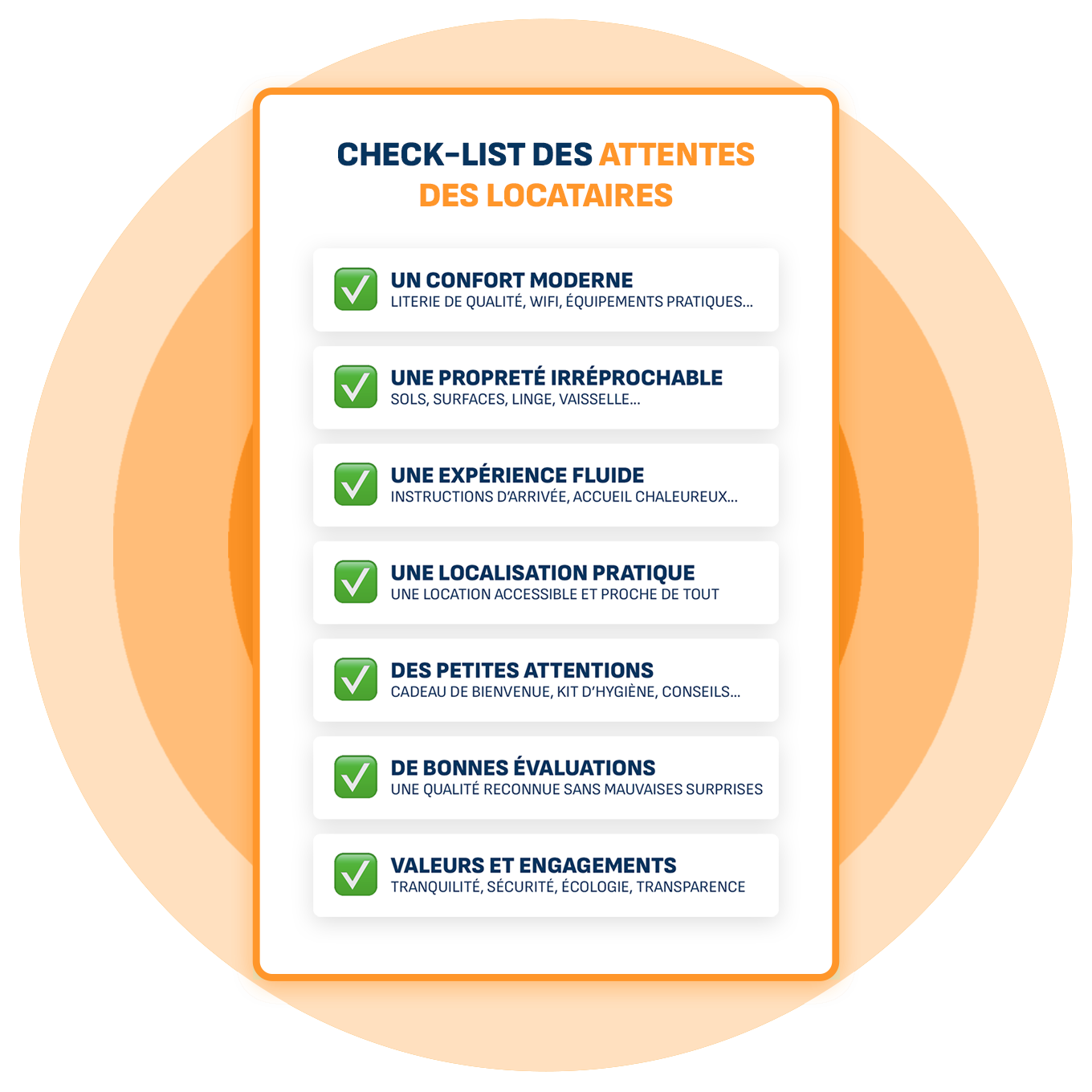 Attentes des locataires Airbnb