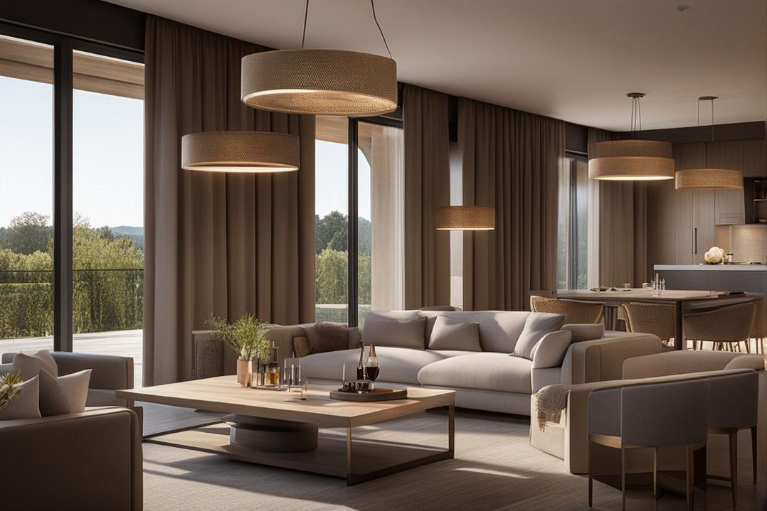 éclairage connecté hébergement bordeaux ambiance