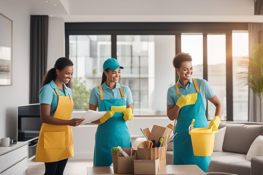 femme ménage nettoyage airbnb professionnel