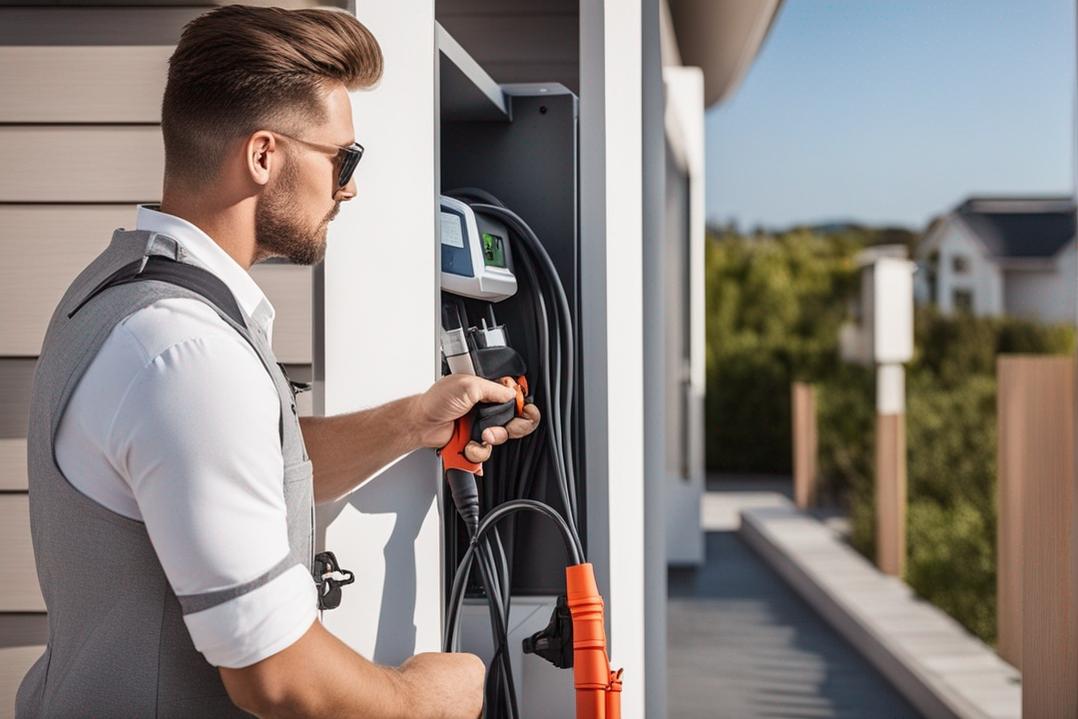 installation borne recharge électricien IRVE Troyes