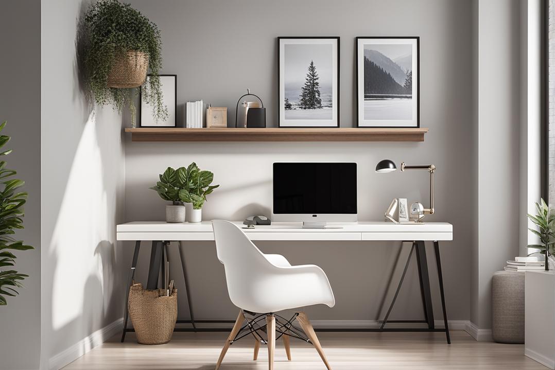 logement télétravail espace ergonomique