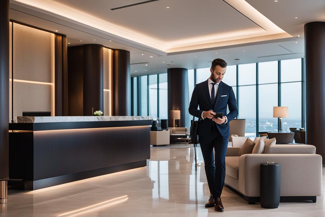 voyageurs affaires hôtel réservation professionnelle